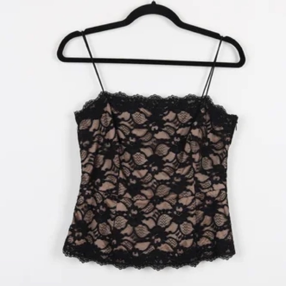 Vintage Jones New York Evening Black Lace Top - Picture 1 of 5